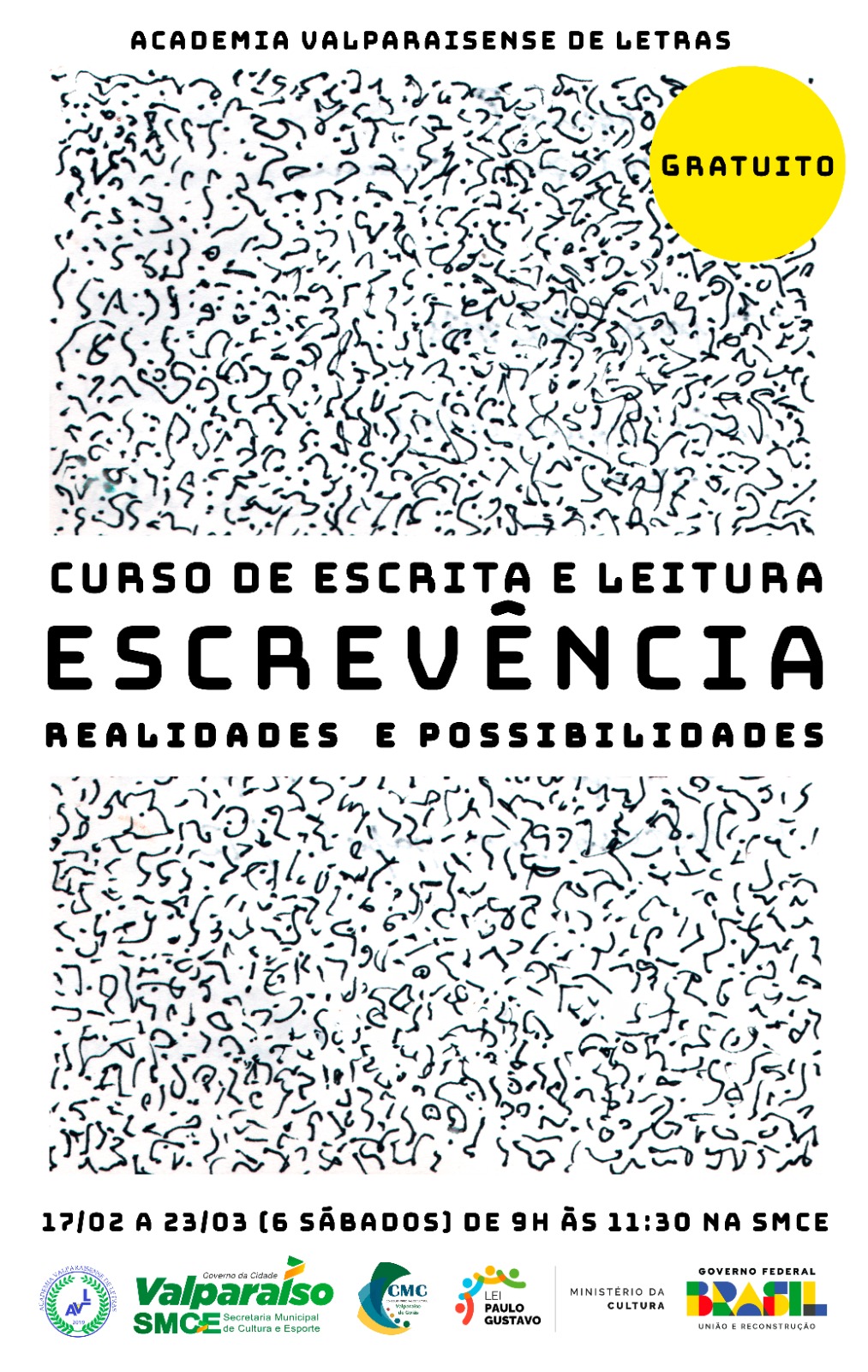 Curso de Escrita Gratuito:&nbsp;Escrevência!